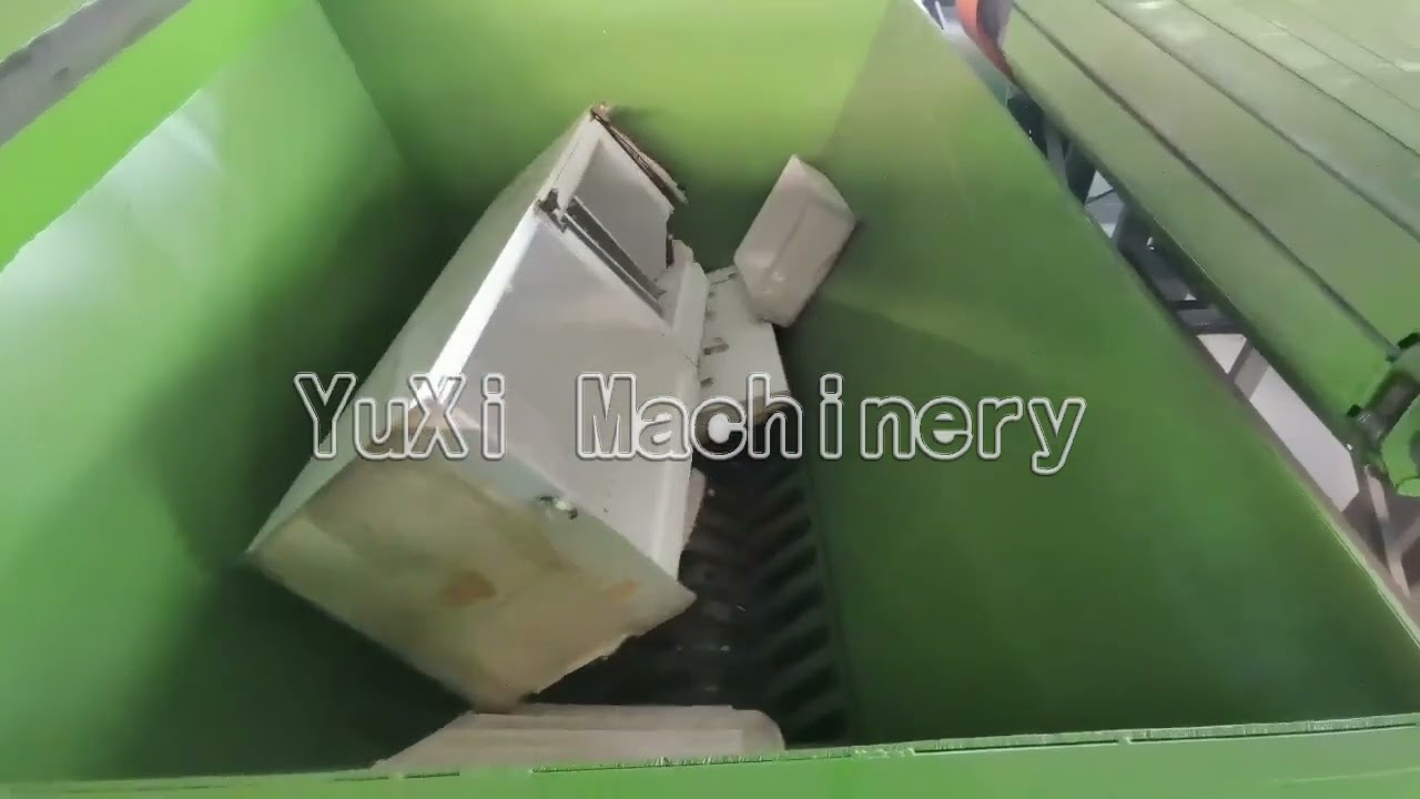 YUXI Waste Household Appliances Refrigerator Shredder