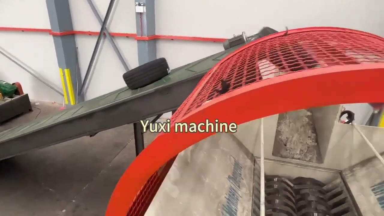 3T/H fully automatic tire recycling plant