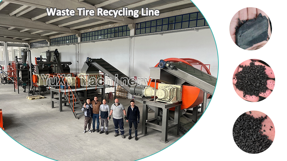 Waste Tire Recycling Line