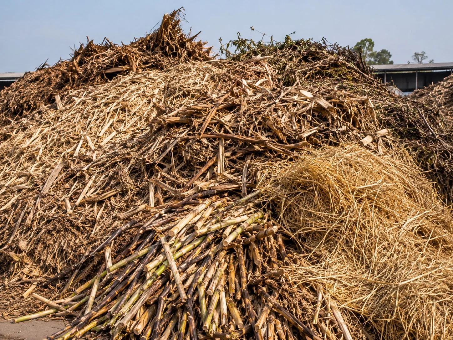 Mixed agricultural waste