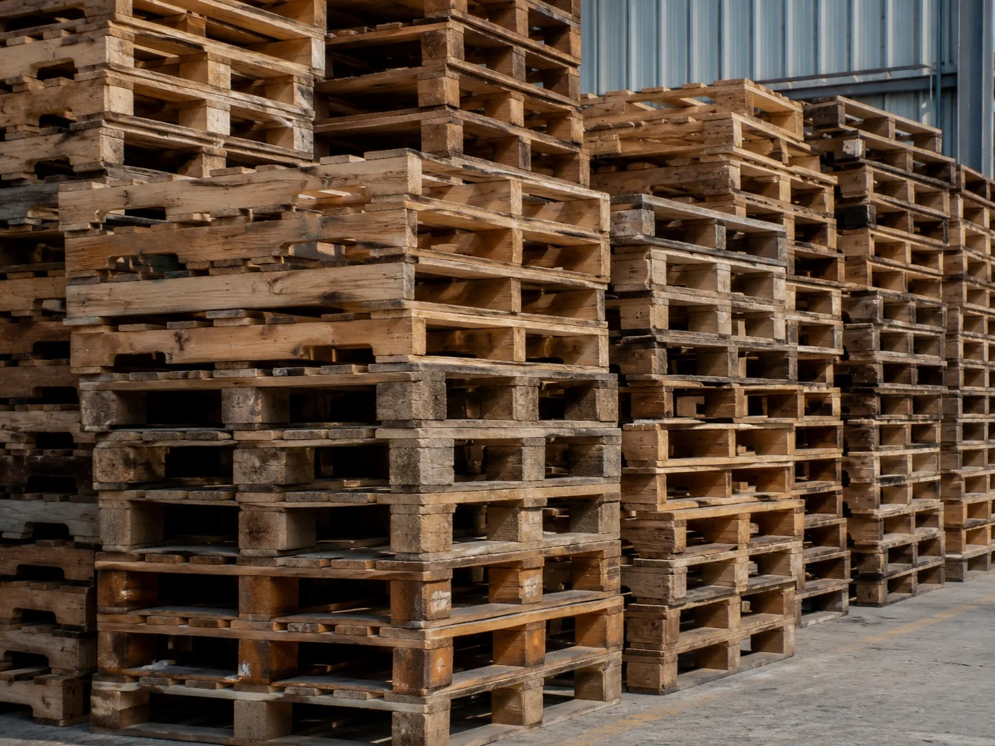 Wood pallets