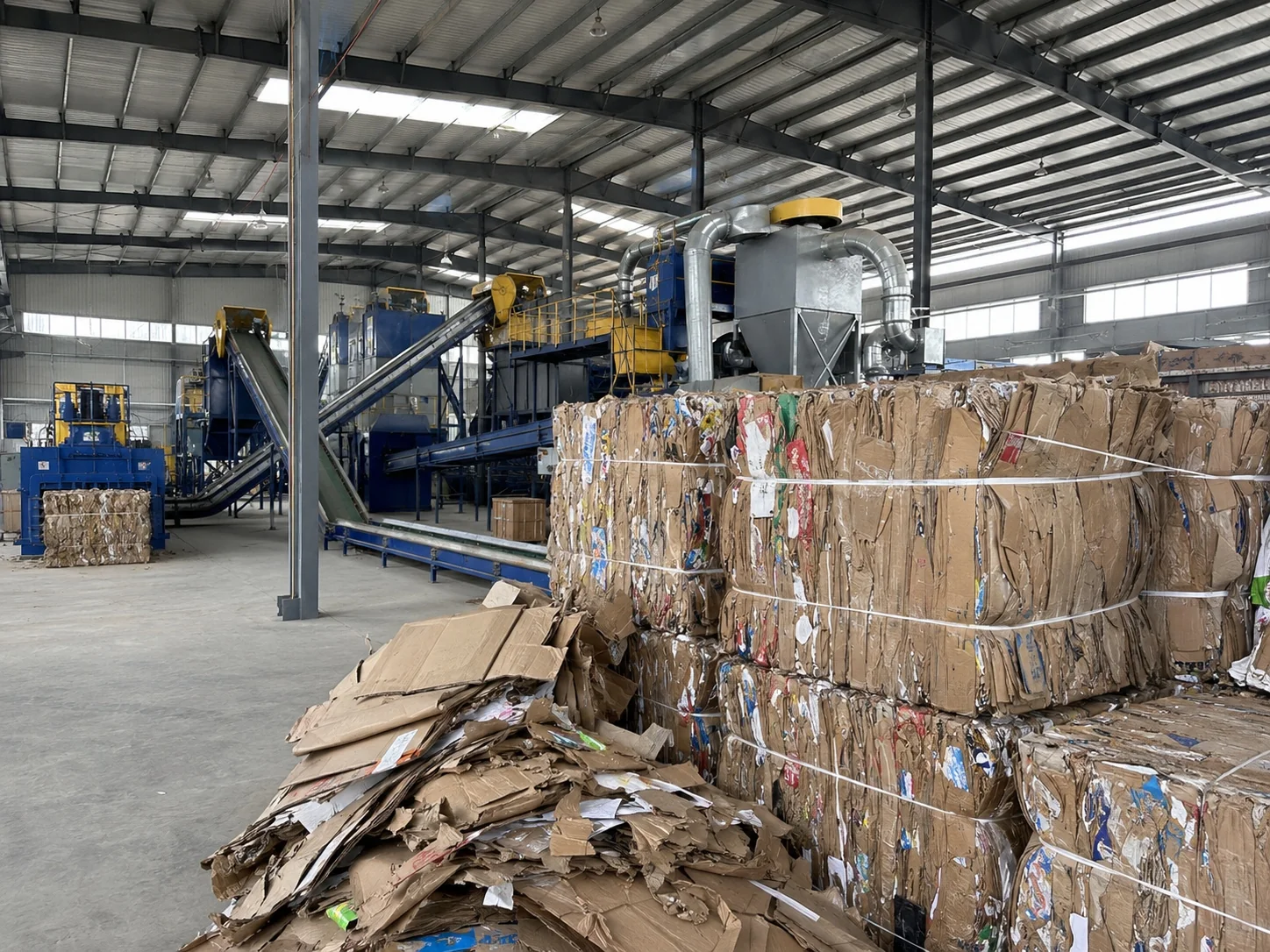 OCC cardboard recycling project